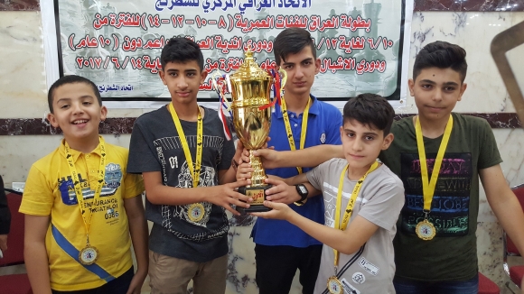 بەچکە شێرانی شەترەنجی خانزاد بوونە پاڵەوانی یانەکانی عێراق بۆ تازەپێگەیشتووان